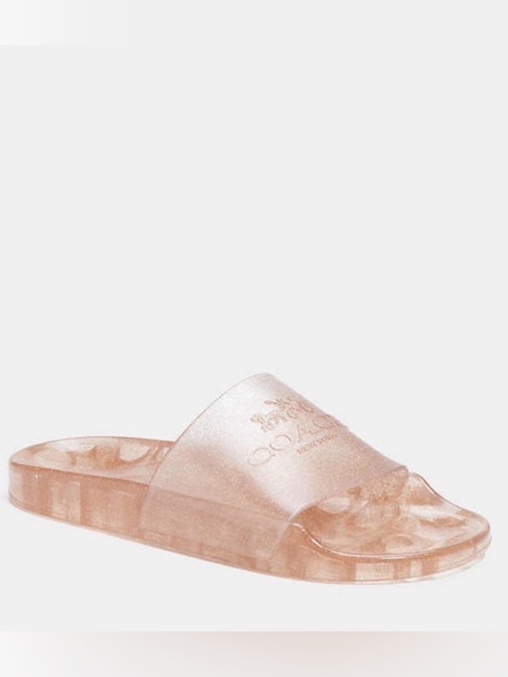 Coach Ulyssa Slides Dark Gold